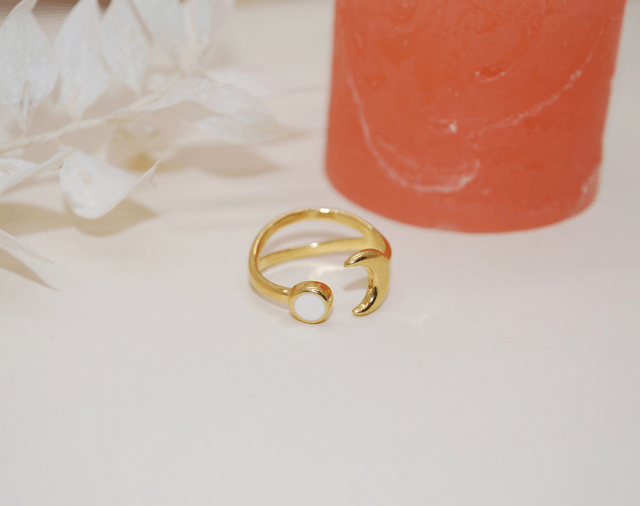 Bague Lune Céleste